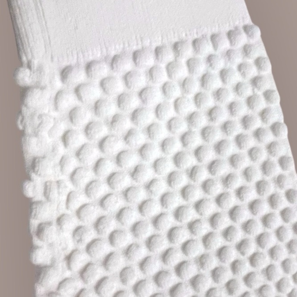 COS Coastal Minimalist Summer Knit Lightweight White Textured Sweater XS/S - Picture 7 of 8